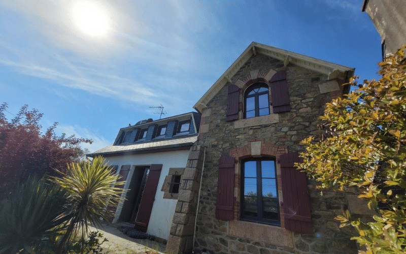Immobilier - Maison en pierre en centre-ville - Perros Guirec